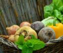 Ingredientes principales para ensaladas árabes: Remolacha, pimientos verdes, cebolla